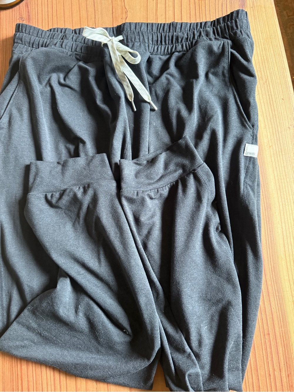 Vuori Black Women's Drawstring Joggers